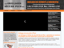 Tablet Screenshot of grillagessecureplus.com